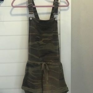 Camo Z  Supply Short Overalls